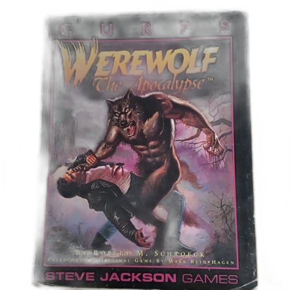 GURPS Werewolf The Apocalypse Robert M. Schroeck Steve Jackson Games Read - Picture 1 of 2